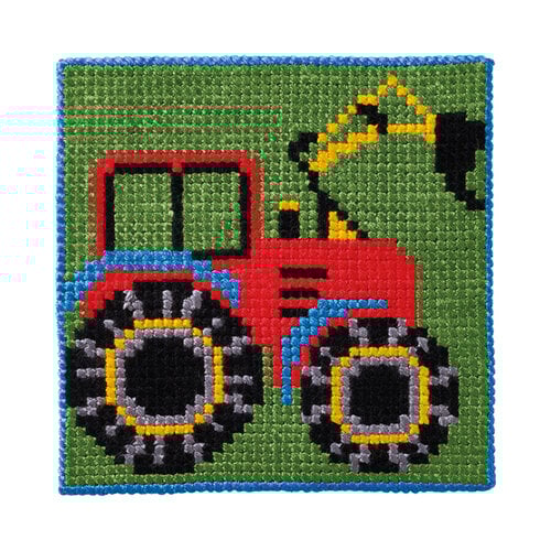 Permin Permin Borduurpakket Tractor 9414