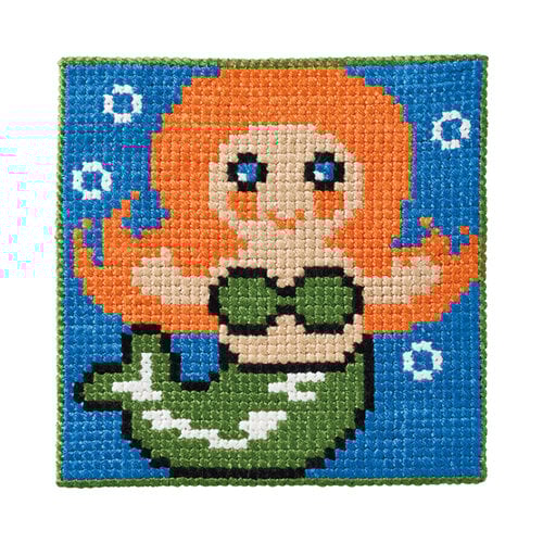 Permin Permin Borduurpakket Zeemeermin 9412