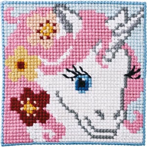 Permin Permin Voorbedrukt Borduurpakket Unicorn 9325
