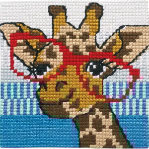 Permin Permin Voorbedrukt Borduurpakket Giraffe 9125