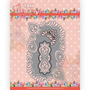 Dies Jeanine's Art Urban Flowers Urban Rectangle