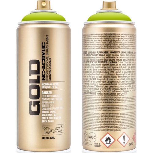 Montana Montana Gold Spraypaint Limegroen 400 ml