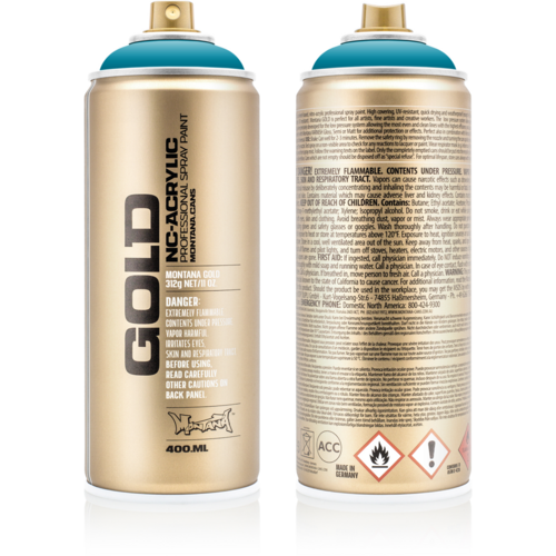 Montana Montana Gold Spraypaint Aqua 400 ml
