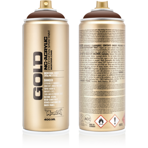 Montana Montana Gold Spraypaint Shock Brown 400 ml