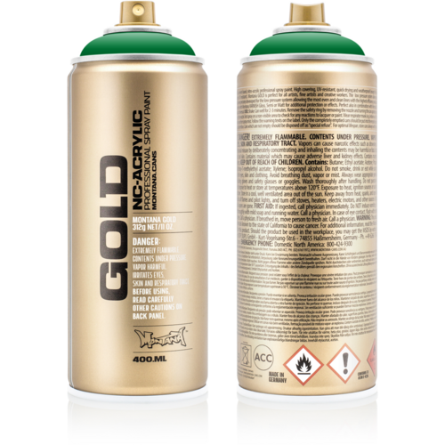 Montana Montana Gold Spraypaint Shock Green 400 ml