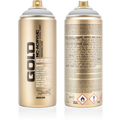 Montana Montana Gold Spraypaint Wall 400 ml