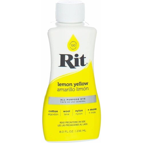 Rit Rit Liquid Dye Lemon Yellow 236 ml