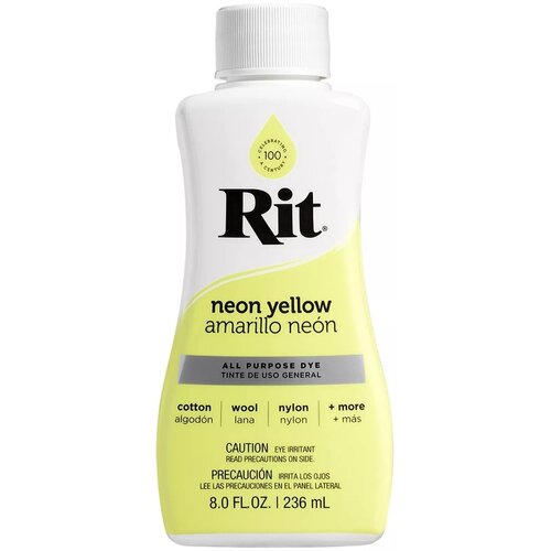 Rit Rit Liquid Dye Neon Yellow 236 ml