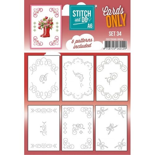 Hobbydots Stitch and Do Cards Only nr 34