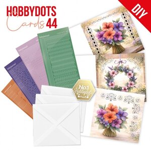 Hobbydots Hobbydots Cards 44 Sunny Garden Florals