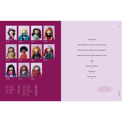Boek Modieuze poppen haken