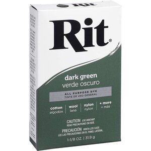 Rit Rit Dye Poeder Dark Green 31.9 gram
