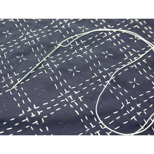 Restyle Sashiko sjabloon ruiten patroon maat 10 x 10 cm