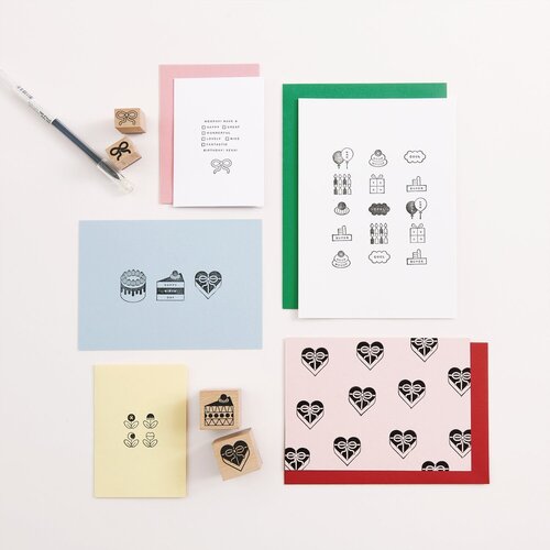 Rico Design Stempelset Happy Birthday 24 delig Rico Design Stempelset Happy Birthday 24 delig