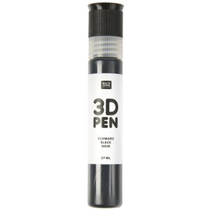 Rico Design 3D Pen Zwart 27 ml