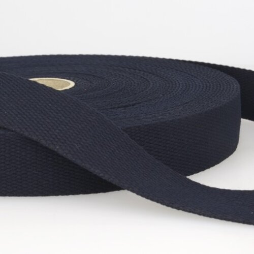 Mediac Tassenband Katoen Navy Blue Mediac Tassenband Katoen Navy Blue