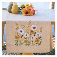 Vervaco Tafelloper Pluisjesbloemen