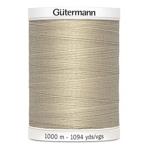 Gutermann Gutermann Allesnaaigaren 1000 meter nr 722 Donkerbeige