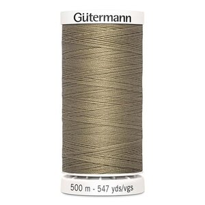 Gutermann Gutermann Allesnaaigaren 500 meter Donkerbeige 868