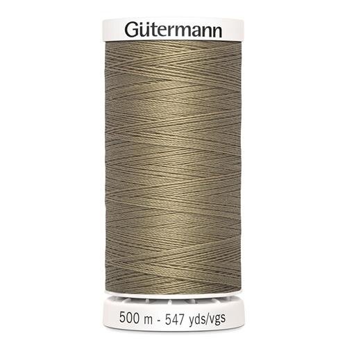 Gutermann Gutermann Allesnaaigaren 500 meter Donkerbeige 868