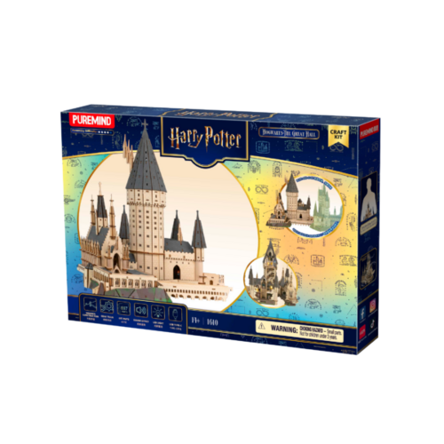 Harry Potter 3D Modelbouw Hogwarts The Great Hall