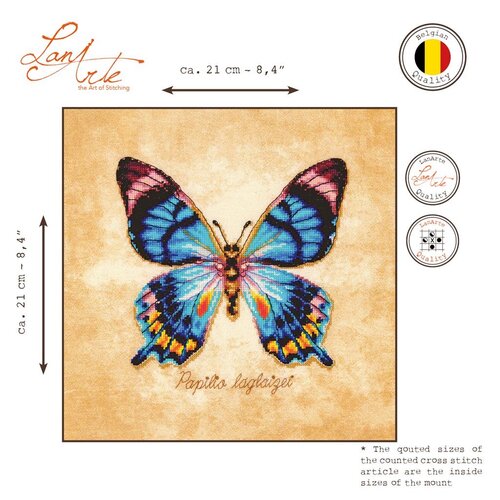Lanarte Lanarte Borduurpakket Papilio laglaizei Lanarte Lanarte Borduurpakket Papilio laglaizei