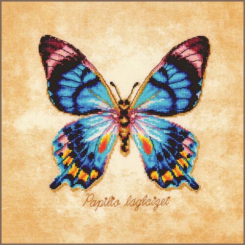 Lanarte Lanarte Borduurpakket Papilio laglaizei Lanarte Lanarte Borduurpakket Papilio laglaizei