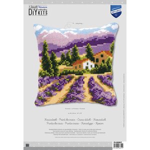 Vervaco Vervaco borduur kussen Provence 40 x 40 cm