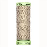 Gütermann Siersteekgaren Beige 30 meter 722