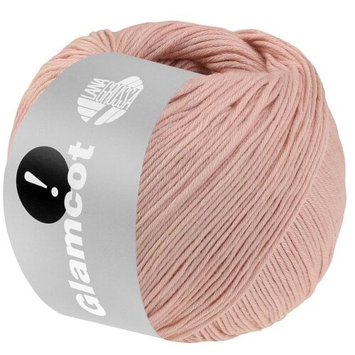Lana Grossa Lana Grossa Glamcot Pastelroze 32 Lana Grossa Lana Grossa Glamcot Pastelroze 32
