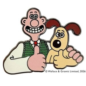 Bothy Threads Needle Minder Wallace & Gromit Let's Get Cracking!