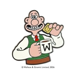 Bothy Threads Needle Minder Wallace & Gromit Lovely Tea!