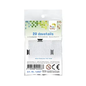 PixelHobby Pixelhobby zwaluwstaartjes 20 stuks