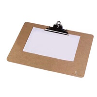 Klembord Seco A3 liggend hout Masonite