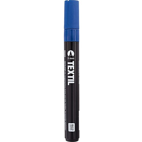 Rico Design Textielstift Donkerblauw 3 mm