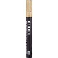 Textielstift Goud 3 mm