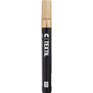 Rico Design Textielstift Goud 3 mm