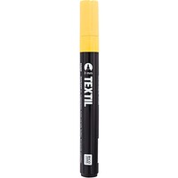 Textielstift Geel 3 mm