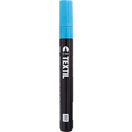 Rico Design Textielstift Lichtblauw 3 mm