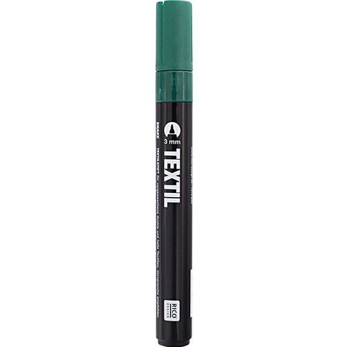 Rico Design Textielstift Groen 3 mm
