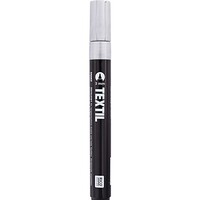 Textielstift Zilver 3 mm