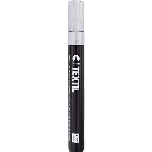 Rico Design Textielstift Zilver 3 mm