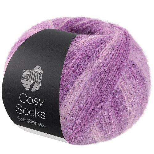 Lana Grossa Lana Grossa Cosy Socks Soft Stripes Lana Grossa Lana Grossa Cosy Socks Soft Stripes