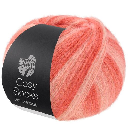 Lana Grossa Lana Grossa Cosy Socks Soft Stripes Lana Grossa Lana Grossa Cosy Socks Soft Stripes