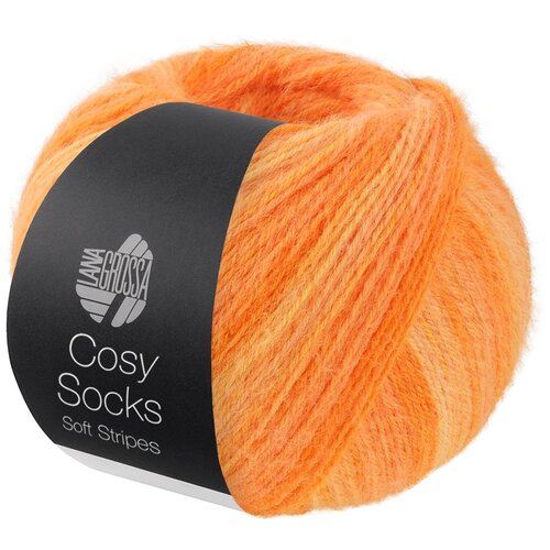 Lana Grossa Lana Grossa Cosy Socks Soft Stripes Lana Grossa Lana Grossa Cosy Socks Soft Stripes