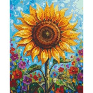 PixelHobby Pixelhobby Patroon 5891 Colorful Sunflower