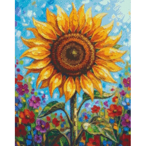PixelHobby Pixelhobby Patroon 5891 Colorful Sunflower