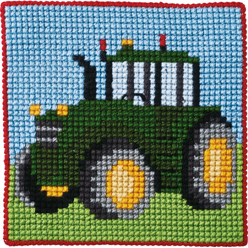 Permin Permin Borduurpakket Tractor 9320 Permin Permin Borduurpakket Tractor 9320