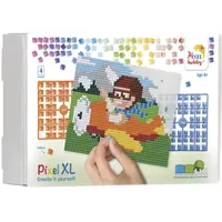 Pixelhobby XL Geschenkset 4 platen Vliegtuig 28001
