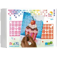 Pixelhobby XL Geschenkset 4 platen Cupcake 28009